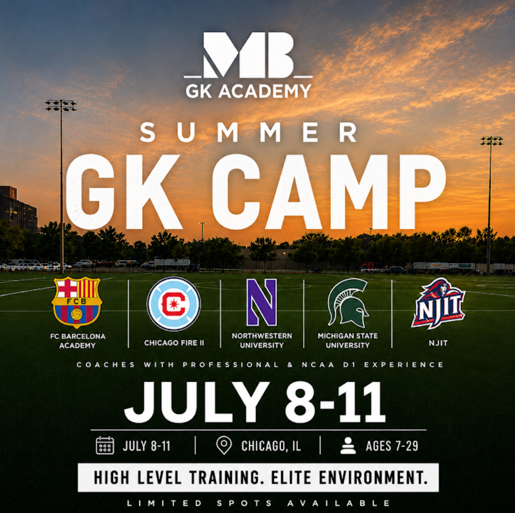 MB1 GK Elite Summer Camp — July 8–11, Chicago, IL