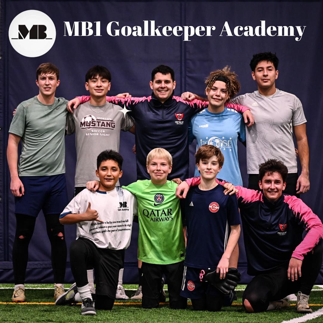 Goalkeeper technical development at MB1 GK Academy