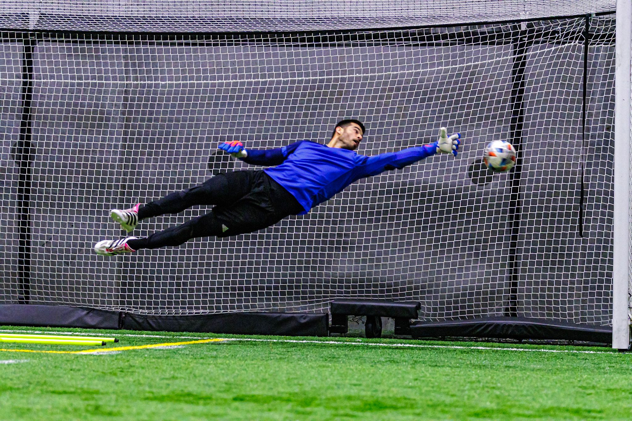Game-realistic goalkeeper work at MB1 GK Academy