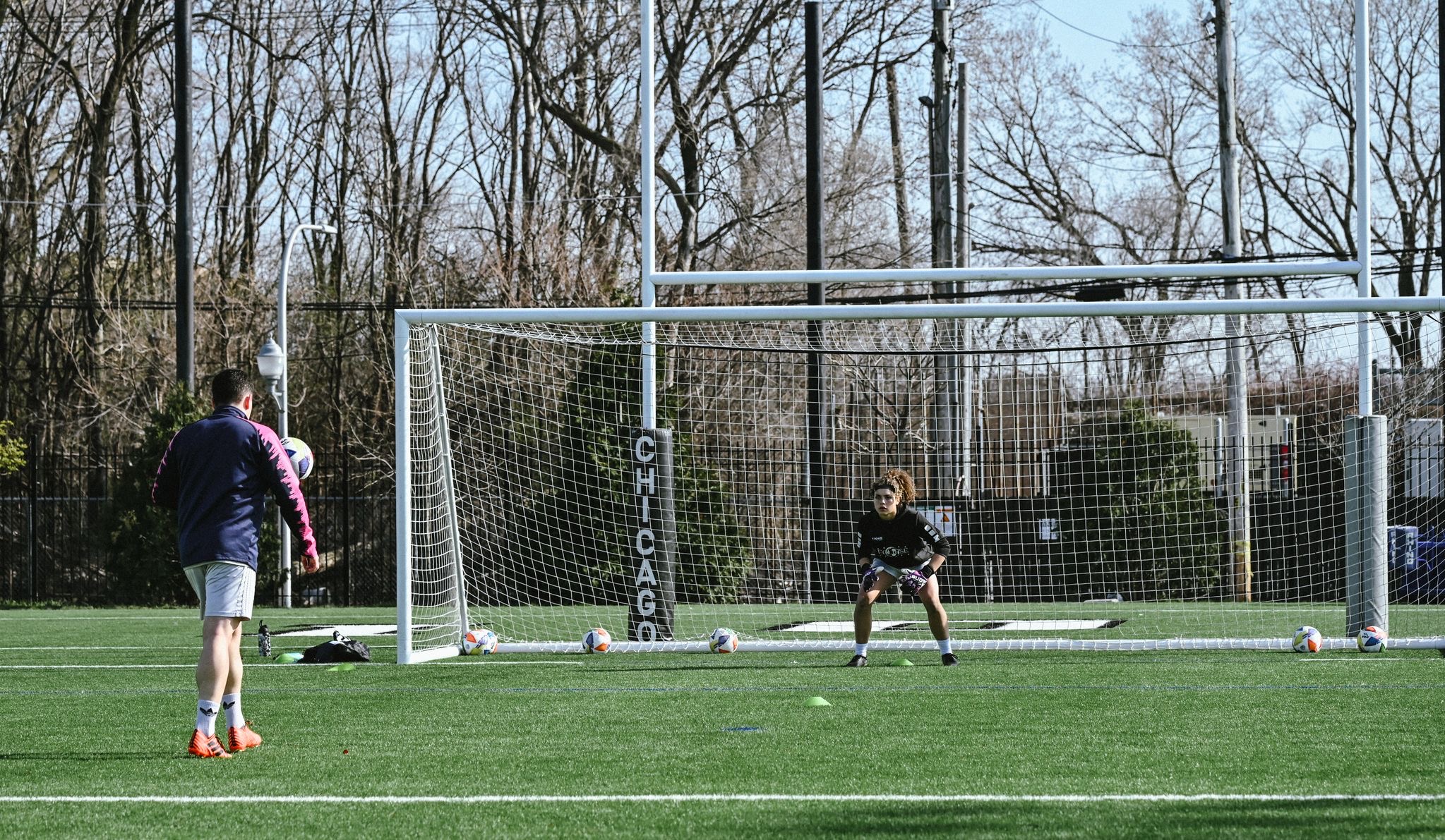 Goalkeeper development training at MB1 GK Academy